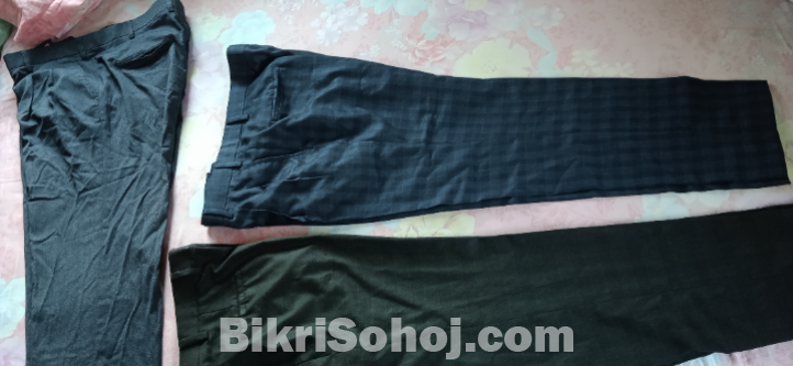 Pant 3 PCs ready wrist size 38